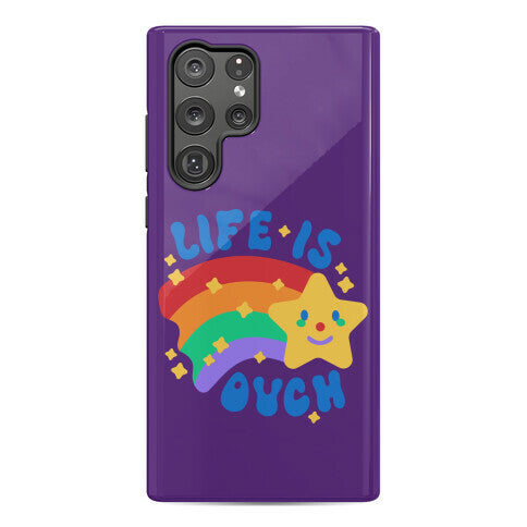 Life Is Ouch Shooting Star Phone Case